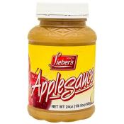 Kosher Lieber's apple sauce 24 oz