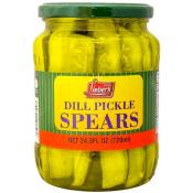 Kosher Lieber's dill pickle spears 24 oz