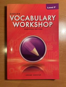 Vocabulary Workshop: Enriched Edition: Student Edition: Level F (Grade 11)
