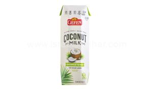 Kosher Gefen Unsweetened Coconut Milk 33.8 oz