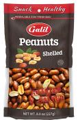 Kosher Galil peanuts shelled roasted & salted 8 oz