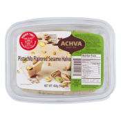 Kosher Achva Pistachio Sesame Halva 16 oz