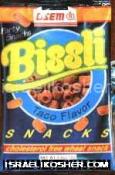 Bissli snacks taco flavor