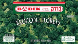 Kosher Bodek Broccoli Florets 16 oz