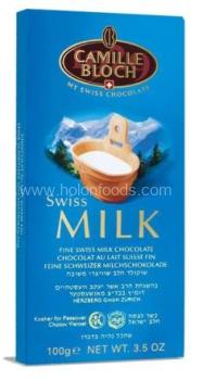Kosher Camille Bloch Fine Swiss Milk Chocolate 3.5 oz