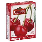 Kosher Gefen Cherry Jell Dessert 3 oz