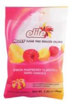 Kosher Elite Must Sugar Free Lemon and Raspberry Flavored Candy 2.82 oz