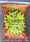Golden fluff enchilada tortilla chips