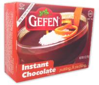 Kosher Gefen Instant Chocolate Pudding 4.1 oz