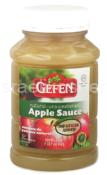 Kosher Gefen Natural Unsweetened Applesauce 23 oz (Plastic Bottle)