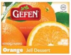 Kosher Gefen Orange Jell Dessert 3 oz
