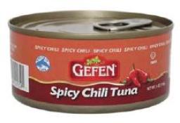 Kosher Gefen Spicy Chili Tuna 6 oz