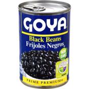 Kosher Goya Black Beans 15.5 oz
