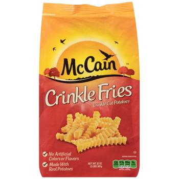 Kosher McCain Crinkle Fries Crinkle Cut Potatoes 32 oz