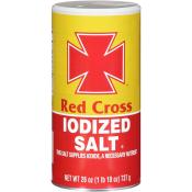Kosher Red Cross Iodized Salt 26 oz