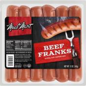 Kosher Meal Mart Beef Franks 12 oz