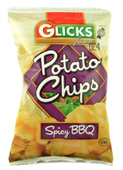 Kosher Glick's Spicy BBQ Potato Chips .75 oz