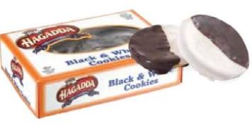 Kosher Haggada Bakery Black and White Cookies 10 oz