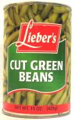 Kosher Lieber’s Cut Green Beans 15 oz