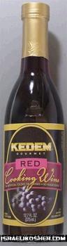 Kedem red cooking wine kp