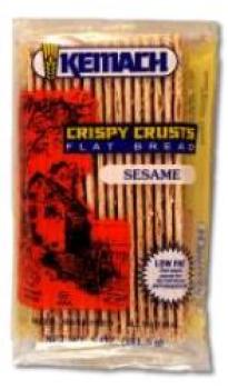 Kosher Kemach Crispy Crust Flat Bread Sesame 5 oz