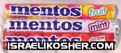 Kosher israeli mentos