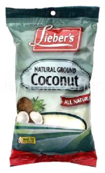Kosher Lieber's Natural Ground Coconut 6 oz