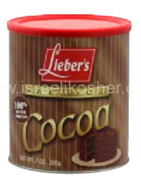 Kosher Lieber's Premium Pure Cocoa 7 oz
