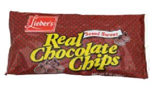 Kosher Lieber's Semi Sweet Real Chocolate Chips 9 oz