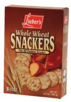 Kosher Lieber's Whole Wheat Snackers 10.5 oz