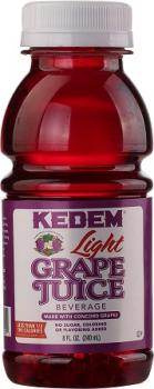 Kosher Kedem Light Grape juice 8 oz