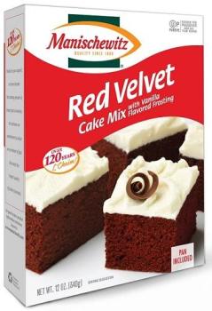 Kosher Manischewitz Red Velvet Cake Mix 12 oz