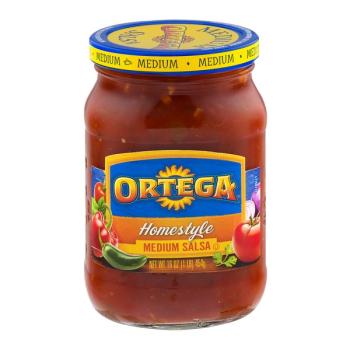 Kosher Ortega Salsa Medium 16 oz