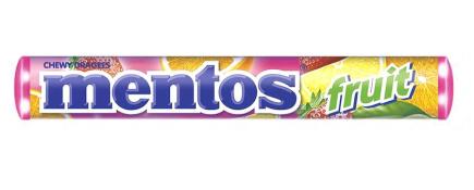 Kosher Mentos Fruit Flavored Chewy Dragees 1.32 oz