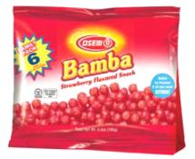 Kosher Osem Bamba Strawberry 6 Pack - 1 oz