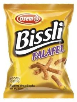 Kosher Osem Bissli Falafel Flavored Wheat Snack 2.5 oz