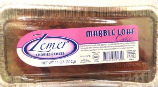 Kosher Zemer Marble Loaf Cake 11 oz