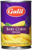 Kosher Galil Baby Corn Whole 14 oz