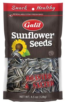 Kosher Galil Sunflower Seeds Roasted & Salted 4.5 oz