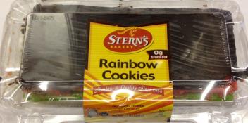 Kosher Stern's Bakery Rainbow Cookies 11 oz