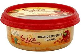 Kosher Sabra Roasted Red Pepper Hummus Family Size 17 oz