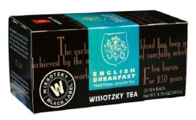 Kosher Wissotzky Black Label English Breakfast 25 Bags - 1.76 oz