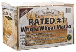 Kosher Yehuda Whole Wheat Matzos 5 Pack