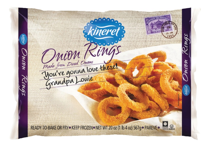 Kineret Onion Rings 20oz (1lb 4oz) - Frozen Foods